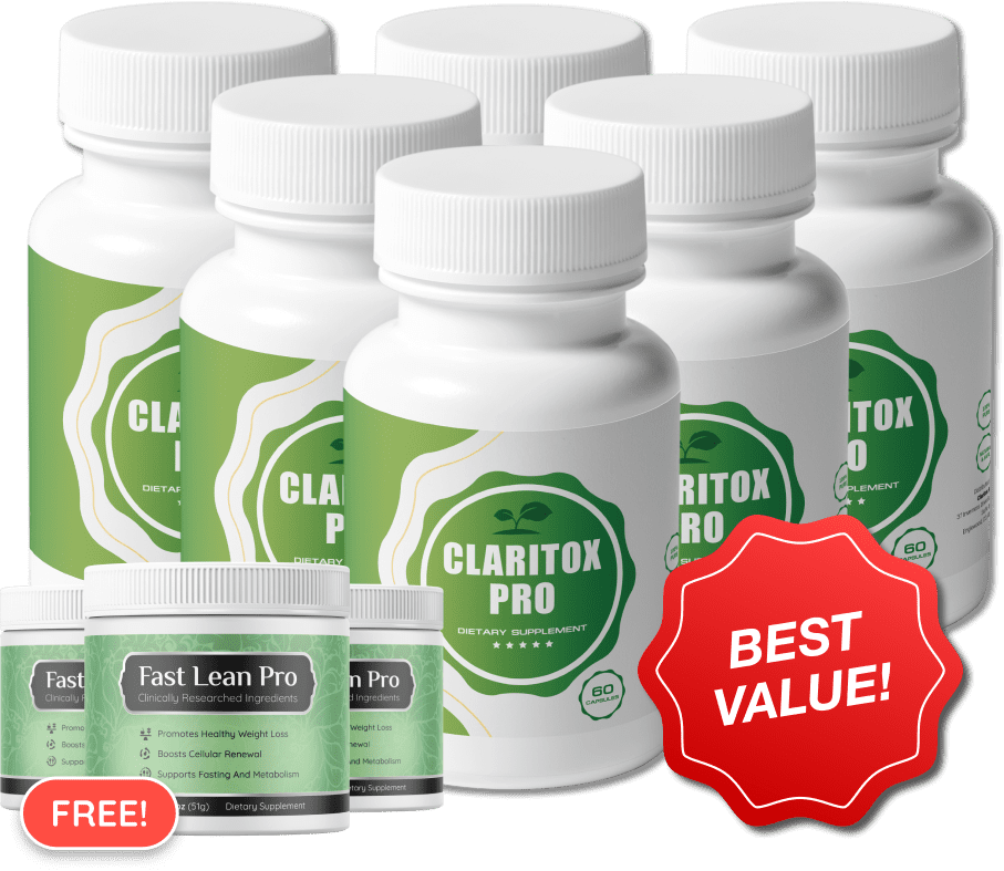 Claritox Pro 6 Bottle plus Bonus